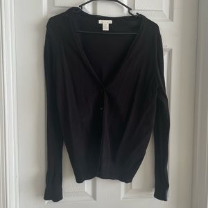 H&M black cardigan - medium
